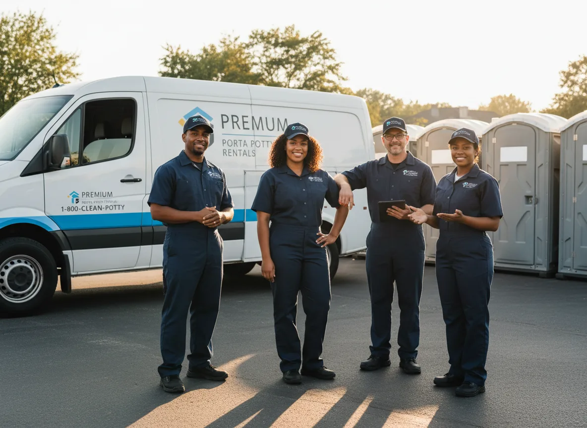 VIP Portable Toilets company in Wever, IA